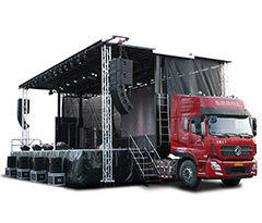 MOBILE STAGE SEMI TRAILER